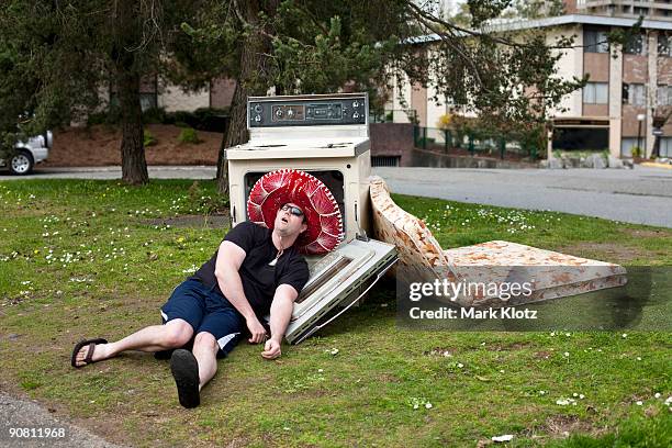 man laying - drunk stock pictures, royalty-free photos & images