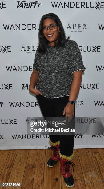 SagIndie National Director Darrien Gipson attends WanderLuxxe House presents "Women in Film" panel moderated by SagIndie's Darrien Michelle Gipson on...