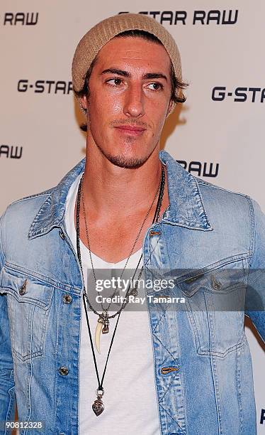 Actor Eric Balfour attends the G Star Raw Spring/Summer 2010 fashion show at the Hammerstein Ballroom on September 15, 2009 in New York, New York.