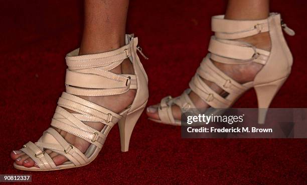 Actress Anne Marie DeLuise attends the "Love Happens" film premiere at Mann's Village Theatre on September 15, 2009 in Los Angeles, California.