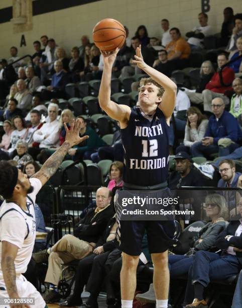 Ryan Burkhardt guard University of North Florida. North Florida Ospreys traveled to Spartanburg, S.C. To play some basketball against USC Upstate...