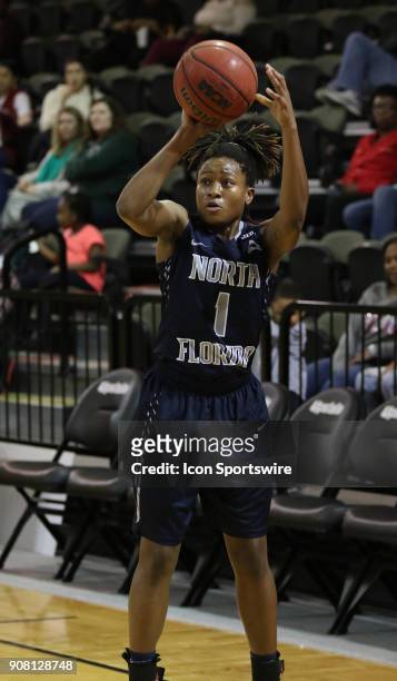 Arianna Emanuel-Wright guard University of North Florida. North Florida Ospreys traveled to Spartanburg, S.C. To play some basketball against USC...