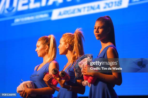 36th Tour of San Juan 2018 / Team Presentation Miss / hostess / Estadio Aldo Cantoni / Aldo Cantoni / Vuelta A San Juan /