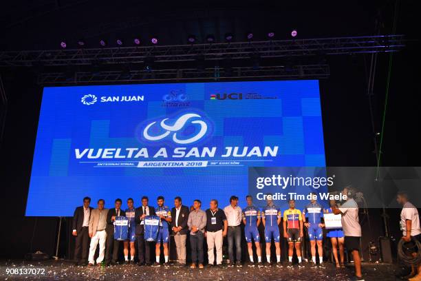 36th Tour of San Juan 2018 / Team Presentation Team Quick-Step Floors / Fernando GAVIRIA / Maximiliano Ariel RICHEZE / Remi CAVAGNA / Alvaro Jose...