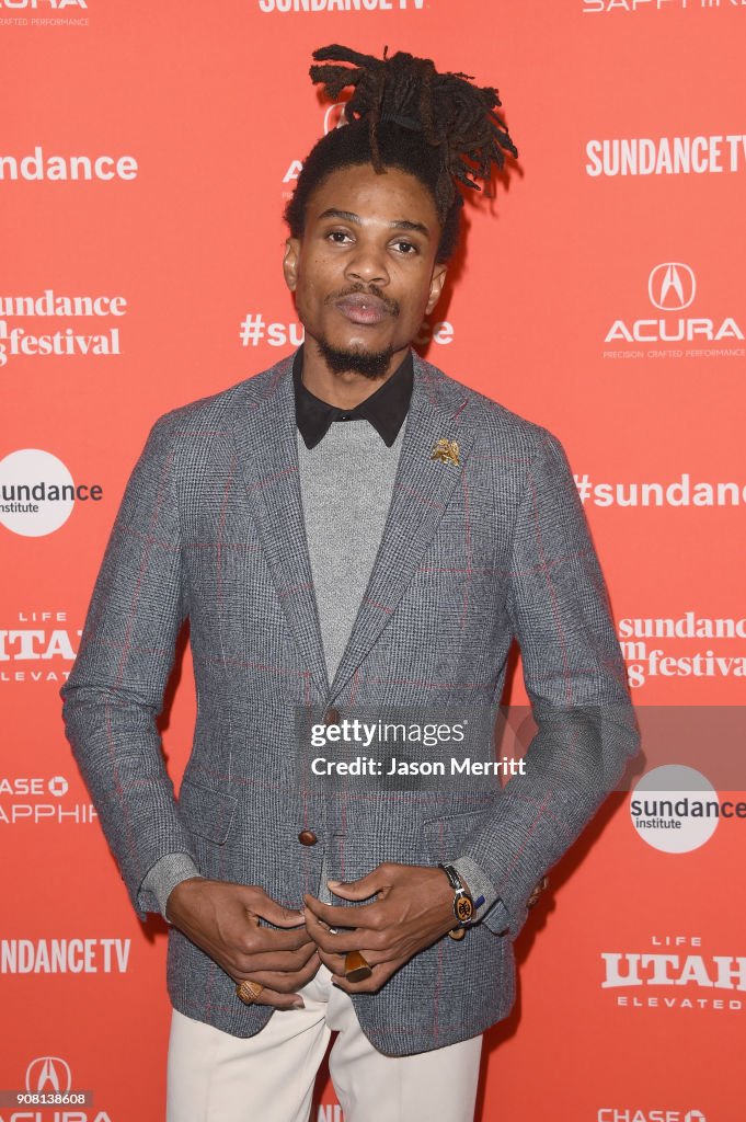 Actor Sheldon Shepherd attends "Yardie" Premiere during the 2018