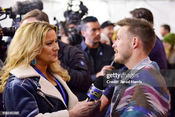 Lance Lowry attends the "Believer" premiere during the 2018 Sundance Film Festival at The Marc Theatre on January 20, 2018 in Park City, Utah.