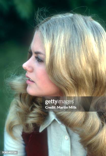 American actress Barbara Sigel poses for a portrait on the Universal Studios lot circa November, 1970 in Universal City, California.