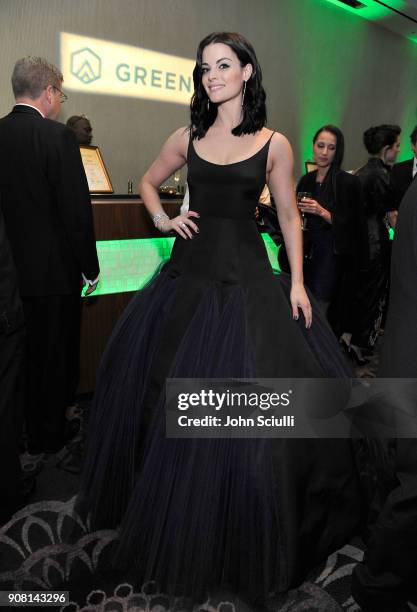 Actress Jaimie Alexander attends the 29th Annual Producers Guild Awards supported by GreenSlate at The Beverly Hilton Hotel on January 20, 2018 in...