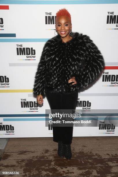 Actor Anika Noni Rose attends The IMDb Show Launch Party at The Sundance Film Festival on January 20, 2018 in Park City, Utah. On January 20, 2018 in...