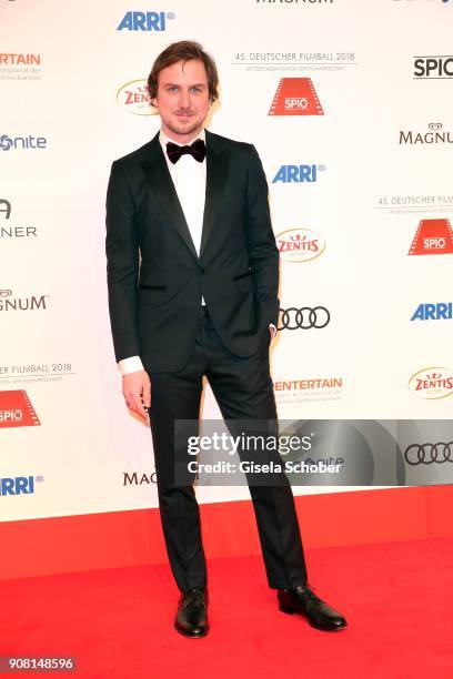 Lars Eidinger during the German Film Ball 2018 at Hotel Bayerischer Hof on January 20, 2018 in Munich, Germany.