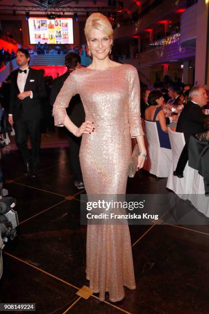 Natascha Gruen during the German Film Ball 2018 at Hotel Bayerischer Hof on January 20, 2018 in Munich, Germany.