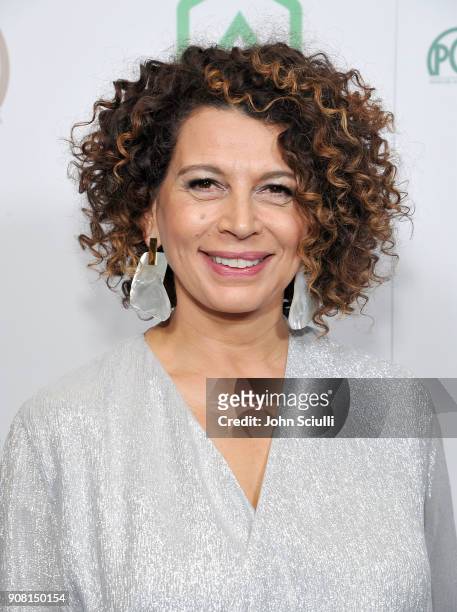 Donna Langley attends the 29th Annual Producers Guild Awards supported by GreenSlate at The Beverly Hilton Hotel on January 20, 2018 in Beverly...