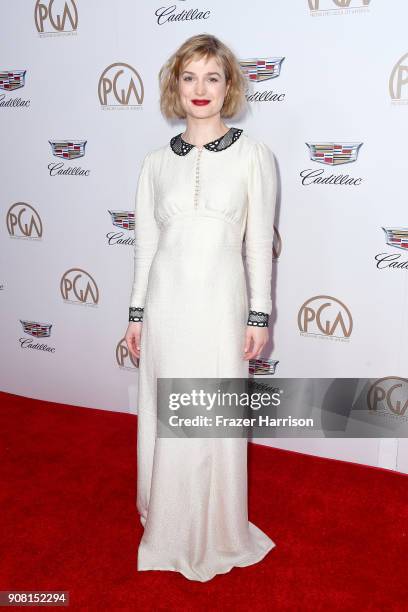 Alison Sudol attends the 29th Annual Producers Guild Awards at The Beverly Hilton Hotel on January 20, 2018 in Beverly Hills, California.