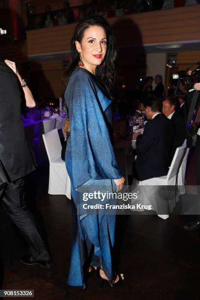 Minu Barati-Fischer during the German Film Ball 2018 at Hotel Bayerischer Hof on January 20, 2018 in Munich, Germany.