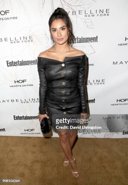 Diane Guerrero attends Entertainment Weekly's Screen Actors Guild Award Nominees Celebration sponsored by Maybelline New York at Chateau Marmont on...