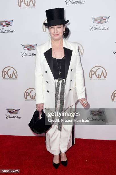 Amy Sherman-Palladino attends the 29th Annual Producers Guild Awards at The Beverly Hilton Hotel on January 20, 2018 in Beverly Hills, California.