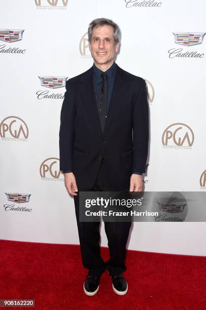 Barry Mendel attends the 29th Annual Producers Guild Awards at The Beverly Hilton Hotel on January 20, 2018 in Beverly Hills, California.