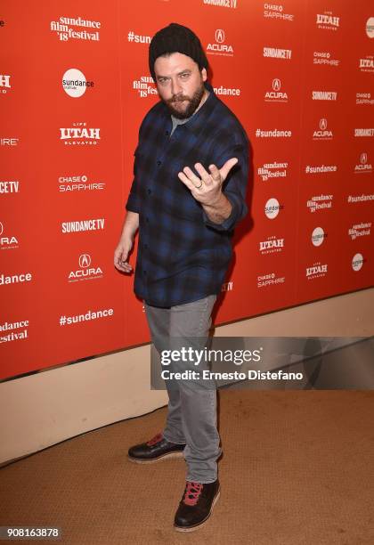 Actor Danny McBride attends the "Arizona" Premiere during 2018 Sundance Film Festival at Egyptian Theatre on January 20, 2018 in Park City, Utah.