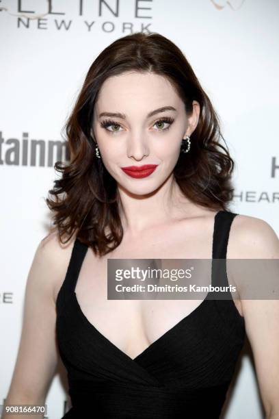 Emma Dumont attends Entertainment Weekly's Screen Actors Guild Award Nominees Celebration sponsored by Maybelline New York at Chateau Marmont on...