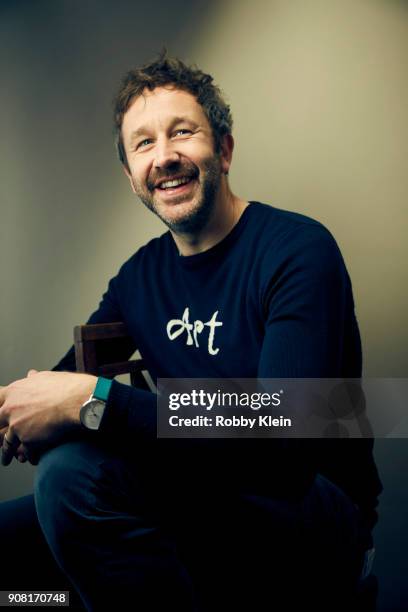 Chris O'Dowd from the film 'Juliet, Naked' poses for a portrait at the YouTube x Getty Images Portrait Studio at 2018 Sundance Film Festival on...