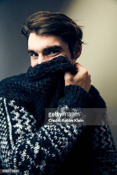 Mitte from the film 'Time Share' poses for a portrait at the YouTube x Getty Images Portrait Studio at 2018 Sundance Film Festival on January 19,...
