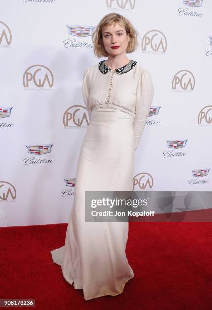 Alison Sudol attends the 29th Annual Producers Guild Awards at The Beverly Hilton Hotel on January 20, 2018 in Beverly Hills, California.