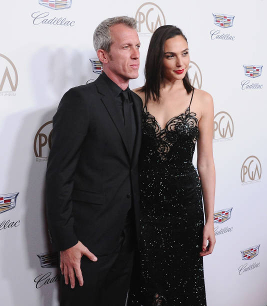 Gal Gadot and Yaron Versano attend the 29th Annual Producers Guild Awards at The Beverly Hilton Hotel on January 20, 2018 in Beverly Hills,...