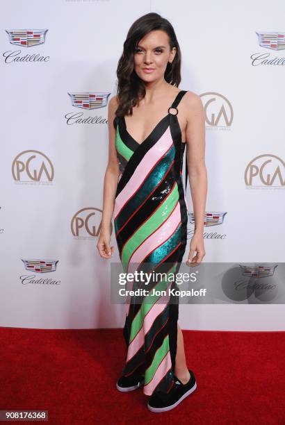 Frankie Shaw attends the 29th Annual Producers Guild Awards at The Beverly Hilton Hotel on January 20, 2018 in Beverly Hills, California.