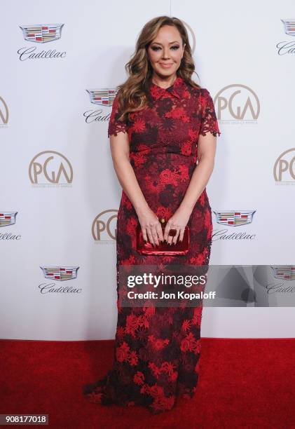 Leah Remini attends the 29th Annual Producers Guild Awards at The Beverly Hilton Hotel on January 20, 2018 in Beverly Hills, California.