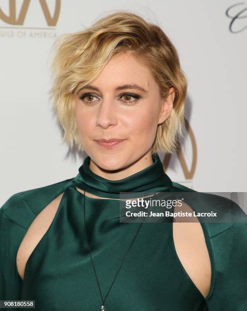 Greta Gerwig attends the 29th Annual Producers Guild Awards at The Beverly Hilton Hotel on January 20, 2018 in Beverly Hills, California.