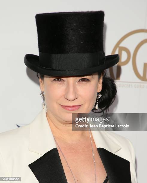Amy Sherman-Palladino attends the 29th Annual Producers Guild Awards at The Beverly Hilton Hotel on January 20, 2018 in Beverly Hills, California.
