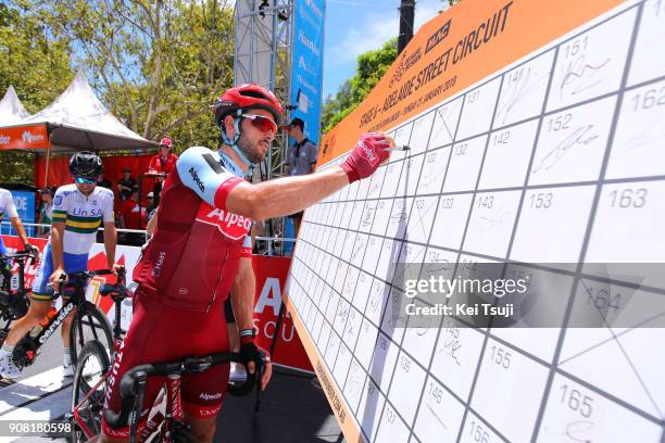 20th Santos Tour Down Under 2018 / Stage 6 Start / Nathan HAAS / King William Street, Adelaide - King William Street, Adelaide / Men / TDU /