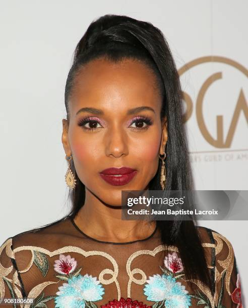 Kerry Washington attends the 29th Annual Producers Guild Awards at The Beverly Hilton Hotel on January 20, 2018 in Beverly Hills, California.