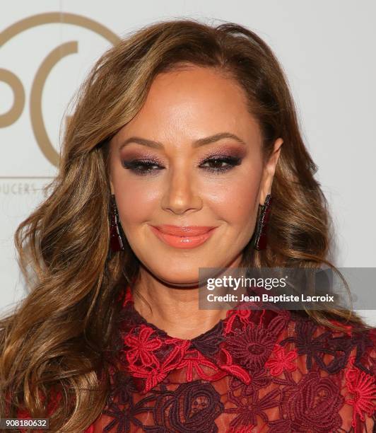 Leah Remini attends the 29th Annual Producers Guild Awards at The Beverly Hilton Hotel on January 20, 2018 in Beverly Hills, California.