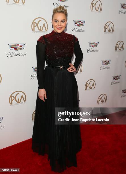 Margot Robbie attends the 29th Annual Producers Guild Awards at The Beverly Hilton Hotel on January 20, 2018 in Beverly Hills, California.