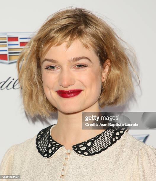 Alison Sudol attends the 29th Annual Producers Guild Awards at The Beverly Hilton Hotel on January 20, 2018 in Beverly Hills, California.