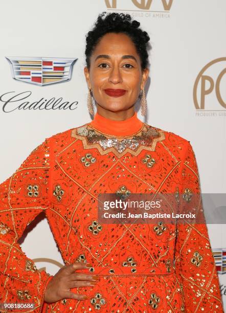 Tracee Ellis Ross attends the 29th Annual Producers Guild Awards at The Beverly Hilton Hotel on January 20, 2018 in Beverly Hills, California.