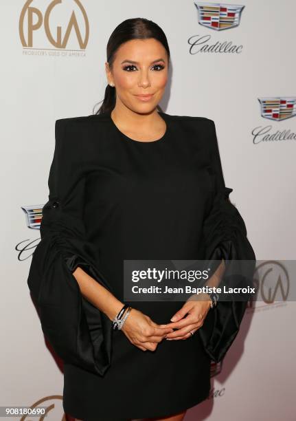 Eva Longoria attends the 29th Annual Producers Guild Awards at The Beverly Hilton Hotel on January 20, 2018 in Beverly Hills, California.