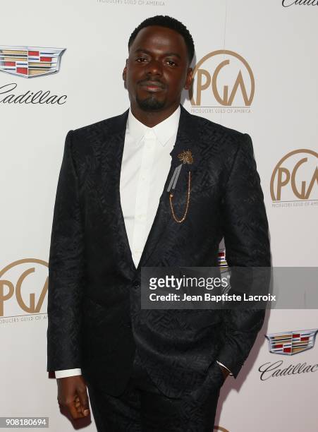 Daniel Kaluuya attends the 29th Annual Producers Guild Awards at The Beverly Hilton Hotel on January 20, 2018 in Beverly Hills, California.