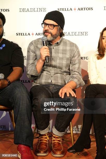 Jemaine Clement participated in a live Q&A with the cast of An Evening with Beverly Luff Linn hosted by Stella Artois and Deadline.com at Café Artois...