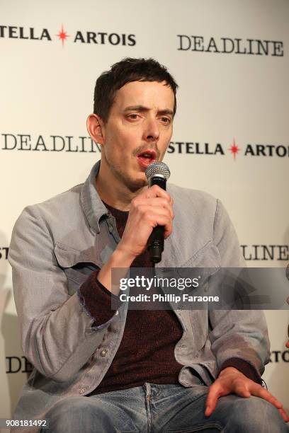 Jim Hosking participated in a live Q&A with the cast of An Evening with Beverly Luff Linn hosted by Stella Artois and Deadline.com at Café Artois...