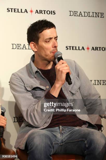 Jim Hosking participated in a live Q&A with the cast of An Evening with Beverly Luff Linn hosted by Stella Artois and Deadline.com at Café Artois...