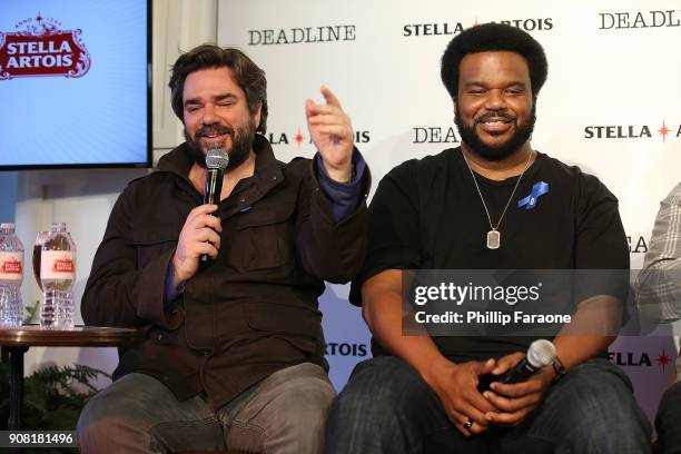 Matt Berry and Craig Robinson participated in a live Q&A with the cast of An Evening with Beverly Luff Linn hosted by Stella Artois and Deadline.com...