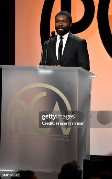 David Oyelowo at the 29th Annual Producers Guild Awards at The Beverly Hilton Hotel on January 20, 2018 in Beverly Hills, California.
