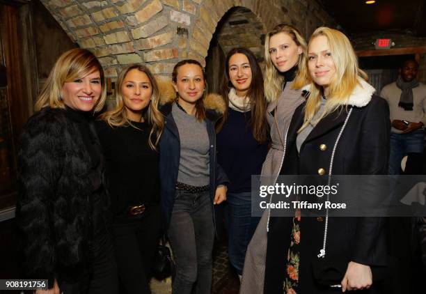 Alli Webb, Yael Cohen, Jennifer Meyer, guest, Sara Foster and Erin Foster attend the "49 Remarkable Women + One Really Cool Dude" event hosted by...