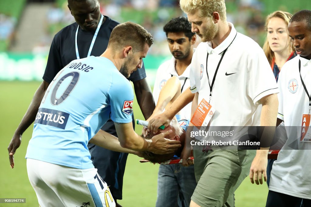 A-League Rd 17 - Melbourne v Adelaide