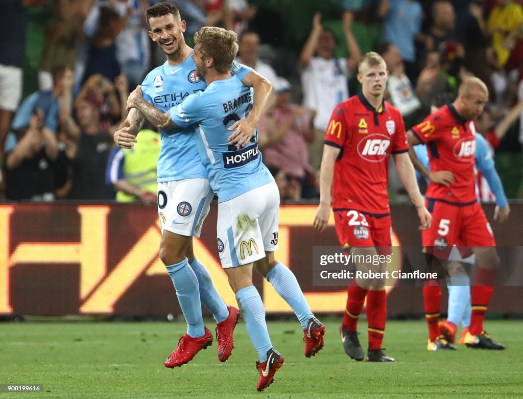 A-League Rd 17 - Melbourne v Adelaide
