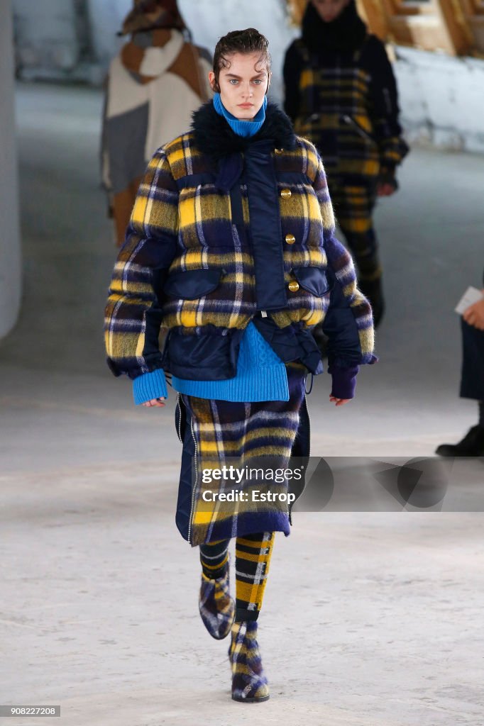 Sacai : Runway - Paris Fashion Week - Menswear F/W 2018-2019