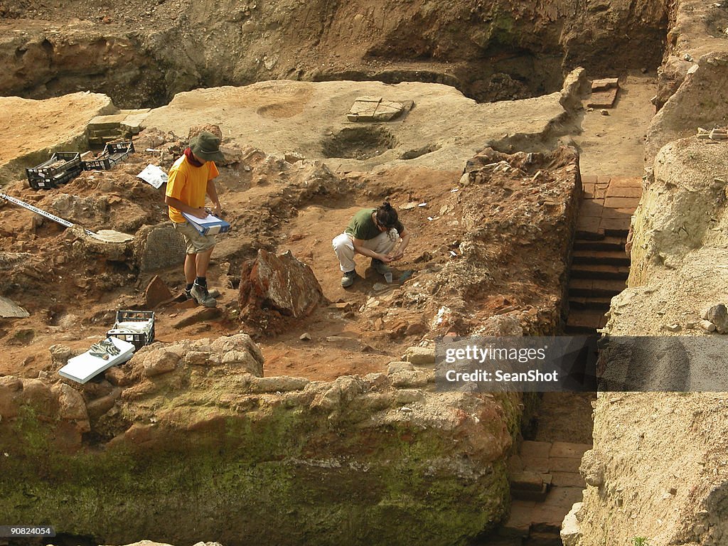 Archeologists at work II