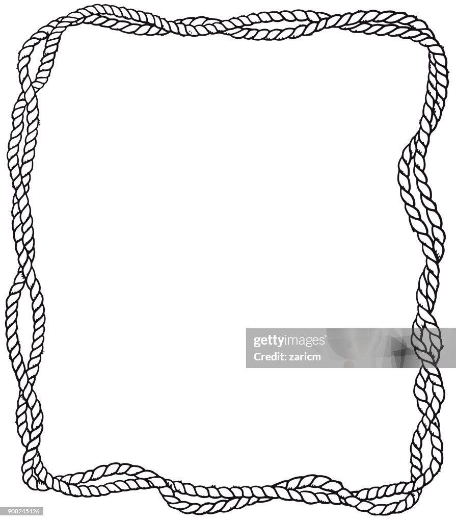 Rope Border Drawing